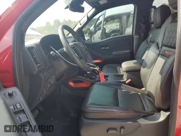 2024 Nissan Frontier SV with VIN 1N6ED1EJ4RN611843, listed as a Copart auction lot 71734955 with 20,362 mi miles and Salvage title. Bid and sale history available at DreamBid. Image 7.