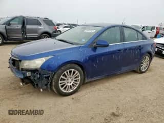 2012 Chevrolet Cruze ECO z VIN 1G1PJ5SC5C7328292, wystawiony jako Copart lot #84002965 z przebiegiem 128 100 mil mil oraz Szkoda całkowita • Salvage title. Historia ofert i sprzedaży dostępna na DreamBid. Obrazek 1.