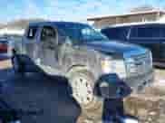 2014 Ford F-150 XL with VIN 1FTFW1EF1EFA91845, listed as a IAAI auction lot 41319958 with 124,819 mi miles and . Bid and sale history available at DreamBid. Image 1.