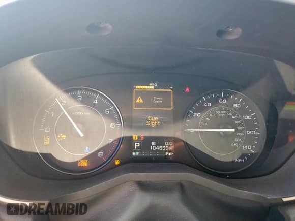 2019 Subaru Impreza Premium with VIN 4S3GTAD67K3738552, listed as a Copart auction lot 71272245 with 104,659 mi miles and Salvage title. Bid and sale history available at DreamBid. Image 9.