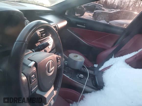 2020 Lexus IS 350 F Sport z VIN JTHGZ1E26L5017623, wystawiony jako Copart lot #87470354 z przebiegiem Nie podano mil oraz Szkoda całkowita • Salvage title. Historia ofert i sprzedaży dostępna na DreamBid. Obrazek 8.