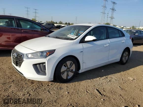 2020 Hyundai Ioniq Blue с VIN KMHC65LC7LU215902, выставлен на аукционе Copart как лот 84014045 с пробегом 39 912 миль миль и Списание • Salvage title. История ставок и продаж доступна на DreamBid. Изображение 1.