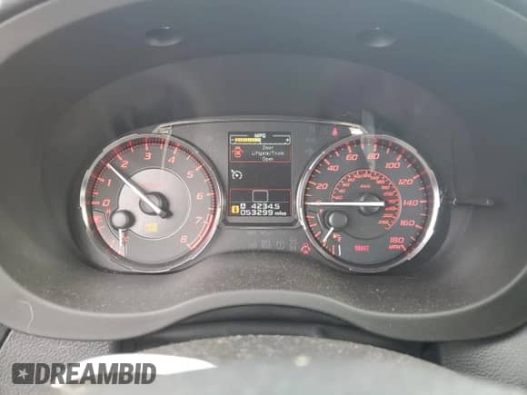 2015 Subaru WRX Premium with VIN JF1VA1D67F9824918, listed as a Copart auction lot 80584445 with 53,299 mi miles and Salvage title. Bid and sale history available at DreamBid. Image 9.