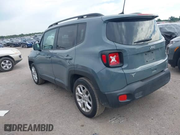 2018 Jeep Renegade Latitude with VIN ZACCJABB9JPH84320, listed as a IAAI auction lot 43326018 with 91,014 mi miles and . Bid and sale history available at DreamBid. Image 3.