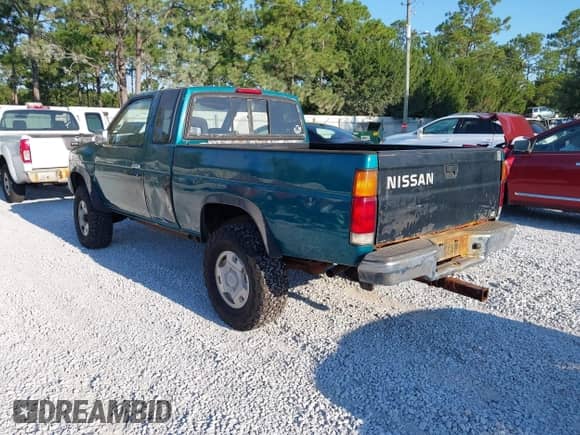1995 Nissan Frontier SE with VIN 1N6HD16Y9SC473095, listed as a IAAI auction lot 43095725 with 214,968 mi miles and . Bid and sale history available at DreamBid. Image 3.