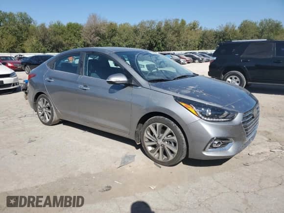 2021 Hyundai Accent Limited z VIN 3KPC34A63ME150065, wystawiony jako Copart lot #74012084 z przebiegiem 38 232 mil mil oraz Szkoda całkowita • Salvage title. Historia ofert i sprzedaży dostępna na DreamBid. Obrazek 4.