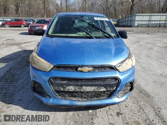 2018 Chevrolet Spark LS with VIN KL8CB6SA9JC422776, listed as a Copart auction lot 52107085 with Not provided miles and Salvage title. Bid and sale history available at DreamBid. Image 5.