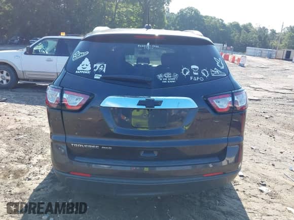 2017 Chevrolet Traverse LS with VIN 1GNKVFKD8HJ244361, listed as a IAAI auction lot 42884726 with 147,310 mi miles and . Bid and sale history available at DreamBid. Image 16.