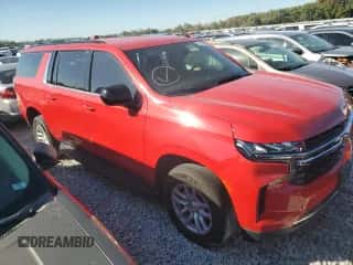2023 Chevrolet Suburban Commercial with VIN 1GNSKAED5PR194851, listed as a Copart auction lot 70374725 with 36,956 mi miles and Salvage title. Bid and sale history available at DreamBid. Image 4.