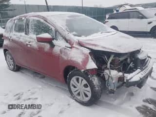 2018 Nissan Note S z VIN 3N1CE2CP3JL352886, wystawiony jako IAAI lot #41315729 z przebiegiem 65 018 mil mil oraz . Historia ofert i sprzedaży dostępna na DreamBid. Obrazek 1.