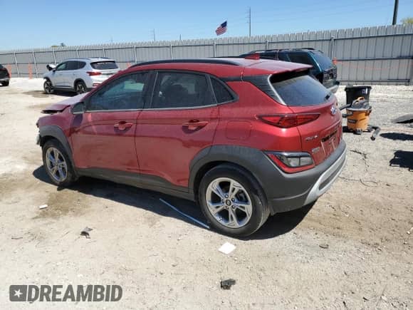 2023 Hyundai Kona SEL с VIN KM8K32AB2PU062509, выставлен на аукционе Copart как лот 49785385 с пробегом 16 425 миль миль и Списание • Salvage title. История ставок и продаж доступна на DreamBid. Изображение 2.