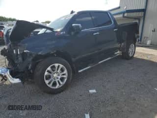 2023 Chevrolet Silverado 1500 LTZ with VIN 3GCUDGE88PG169248, listed as a Copart auction lot 58604065 with Not provided miles and Salvage title. Bid and sale history available at DreamBid. Image 1.