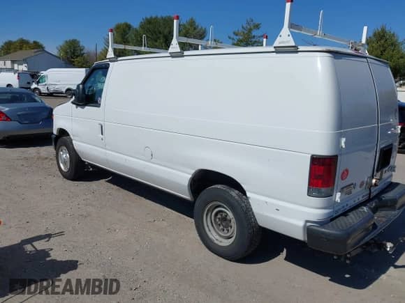 2014 Ford Econoline Cargo Commercial with VIN 1FTSE3EL0EDA04144, listed as a IAAI auction lot 41833930 with 159,405 mi miles and . Bid and sale history available at DreamBid. Image 3.