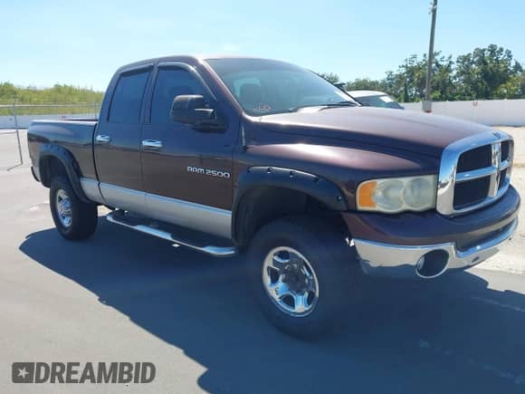 2005 Dodge 2500 SLT with VIN 3D7KS28D15G723242, listed as a IAAI auction lot 43120001 with 224,942 mi miles and . Bid and sale history available at DreamBid. Image 1.