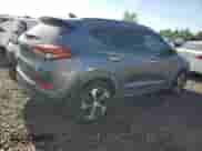 2016 Hyundai Tucson Limited z VIN KM8J33A23GU240106, wystawiony jako Copart lot #66863065 z przebiegiem 124 458 mil mil oraz Czysty tytuł • Clean title. Historia ofert i sprzedaży dostępna na DreamBid. Obrazek 3.