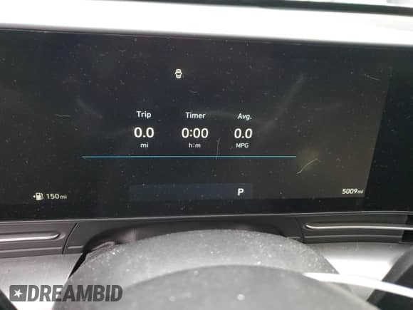 2024 Hyundai Kona Limited с VIN KM8HECA37RU155189, выставлен на аукционе Copart как лот 86973654 с пробегом 5 009 миль миль и Списание • Salvage title. История ставок и продаж доступна на DreamBid. Изображение 9.