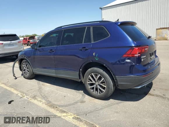 2021 Volkswagen Tiguan S с VIN 3VV0B7AX4MM150096, выставлен на аукционе Copart как лот 55831695 с пробегом 36 176 миль миль и Списание • Salvage title. История ставок и продаж доступна на DreamBid. Изображение 2.