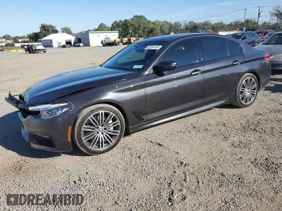2017 BMW 5 Series 540i с VIN WBAJE5C30HWA92101, выставлен на аукционе Copart как лот 82244145 с пробегом 70 540 миль миль и Списание • Salvage title. История ставок и продаж доступна на DreamBid. Изображение 1.