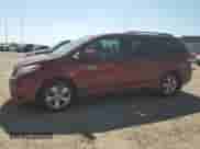 2012 Toyota Sienna with VIN 5TDZK3DCXCS189720, listed as a Copart auction lot 66879435 with 263,075 mi miles and Salvage title. Bid and sale history available at DreamBid. Image 1.