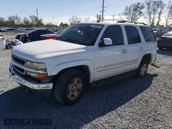 2005 Chevrolet Tahoe Z71 with VIN 1GNEK13T05R116370, listed as a Copart auction lot 87283584 with Not provided miles and Clean title. Bid and sale history available at DreamBid. Image 1.