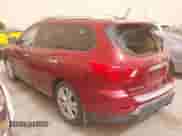 2018 Nissan Pathfinder S with VIN 5N1DR2MN6JC613762, listed as a IAAI auction lot 41801757 with 40,172 mi miles and . Bid and sale history available at DreamBid. Image 3.