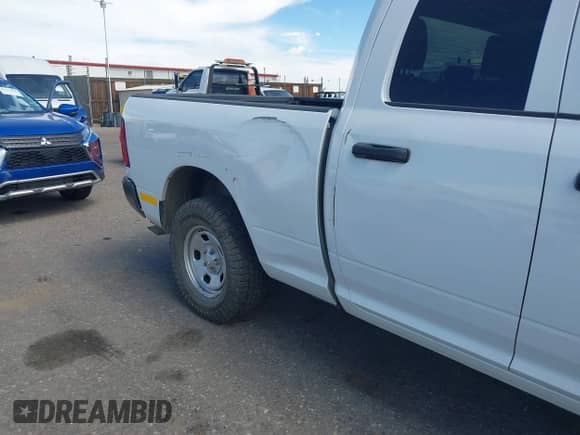 2022 Ram 1500 Tradesman with VIN 1C6RR7FG8NS238711, listed as a IAAI auction lot 43100831 with 63,970 mi miles and . Bid and sale history available at DreamBid. Image 6.