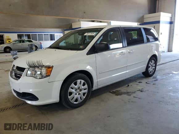 2016 Dodge Grand Caravan American Value z VIN 2C4RDGBG7GR184478, wystawiony jako Copart lot #58012835 z przebiegiem 166 296 mil mil oraz Szkoda całkowita • Salvage title. Historia ofert i sprzedaży dostępna na DreamBid. Obrazek 1.