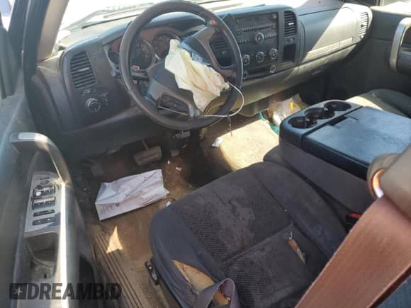 2007 GMC Sierra 1500 SLE1 with VIN 2GTEC19C971711856, listed as a Copart auction lot 49693165 with 329,400 mi miles and Salvage title. Bid and sale history available at DreamBid. Image 8.