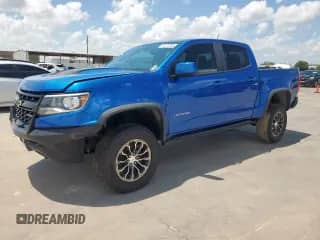 2020 Chevrolet Colorado 4WD ZR2 с VIN 1GCGTEEN6L1104160, выставлен на аукционе Copart как лот 64774765 с пробегом 70 683 миль миль и Списание • Salvage title. История ставок и продаж доступна на DreamBid. Изображение 1.