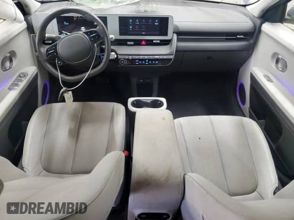 2023 Hyundai Ioniq 5 SEL with VIN KM8KNDAF4PU227002, listed as a Copart auction lot 71496285 with 24,897 mi miles and Non repairable. Bid and sale history available at DreamBid. Image 8.