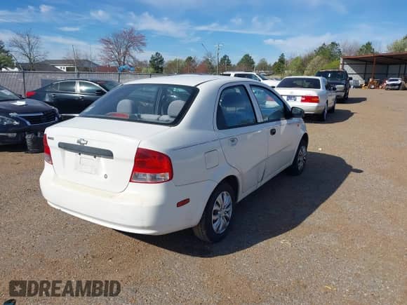 2004 Chevrolet Aveo with VIN KL1TD52664B130088, listed as a IAAI auction lot 41821144 with 234,538 mi miles and . Bid and sale history available at DreamBid. Image 4.