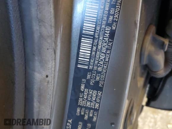 2024 Dodge Hornet GT z VIN ZACNDFAN2R3A14410, wystawiony jako Copart lot #86628204 z przebiegiem Nie podano mil oraz Nie do naprawy • Non repairable. Historia ofert i sprzedaży dostępna na DreamBid. Obrazek 13.