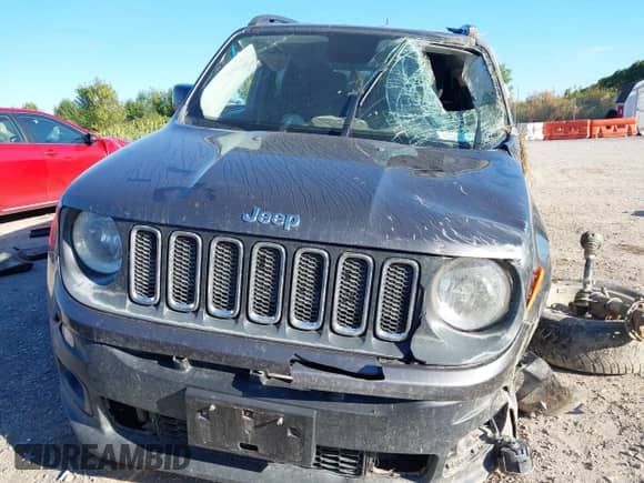 2017 Jeep Renegade Altitude with VIN ZACCJBBB8HPF06024, listed as a IAAI auction lot 43126200 with 72,525 mi miles and . Bid and sale history available at DreamBid. Image 13.