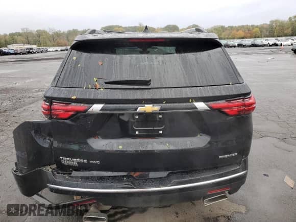 2023 Chevrolet Traverse Premier z VIN 1GNEVKKW2PJ189685, wystawiony jako Copart lot #85730365 z przebiegiem 43 492 mil mil oraz Szkoda całkowita • Salvage title. Historia ofert i sprzedaży dostępna na DreamBid. Obrazek 6.