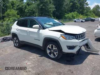 2021 Jeep Compass Limited with VIN 3C4NJDCB2MT603726, listed as a IAAI auction lot 42570659 with 80,857 mi miles and . Bid and sale history available at DreamBid. Image 1.
