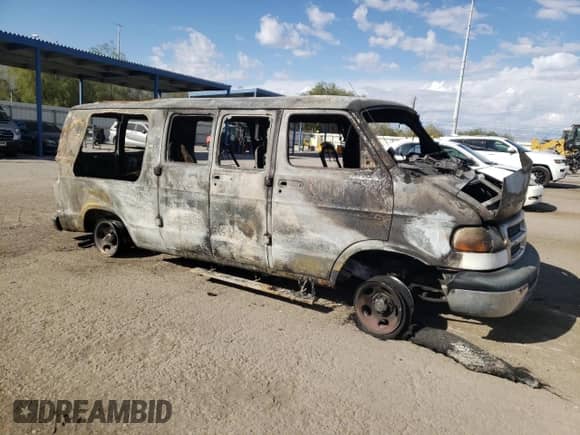 1998 Dodge Cargo Conversion with VIN 2B6HB11Y9WK101461, listed as a Copart auction lot 72640654 with Not provided miles and Non repairable. Bid and sale history available at DreamBid. Image 4.