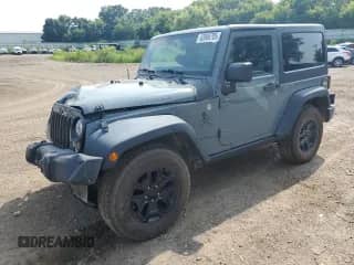 2015 Jeep Wrangler Willys Wheeler with VIN 1C4AJWAG2FL647913, listed as a Copart auction lot 63986705 with 111,426 mi miles and Clean title. Bid and sale history available at DreamBid. Image 1.