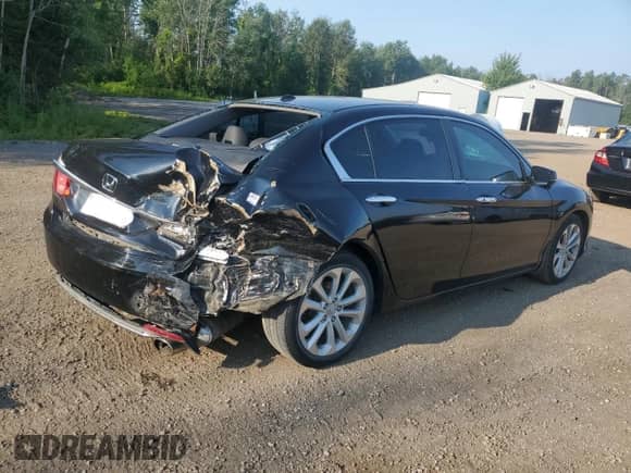 2014 Honda Accord Touring z VIN 1HGCR2F92EA809779, wystawiony jako Copart lot #65695075 z przebiegiem 205 033 mil mil oraz Szkoda całkowita • Salvage title. Historia ofert i sprzedaży dostępna na DreamBid. Obrazek 3.