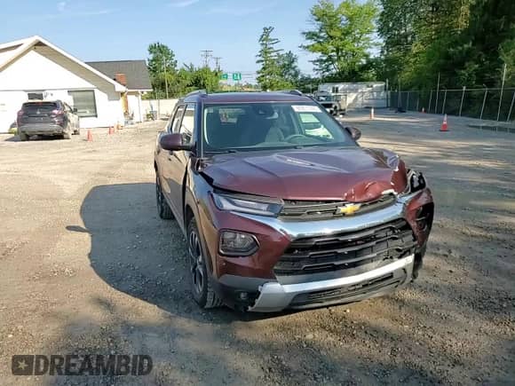2022 Chevrolet TrailBlazer LT with VIN KL79MRSL5NB138388, listed as a Copart auction lot 66871545 with 41,502 mi miles and Salvage title. Bid and sale history available at DreamBid. Image 14.