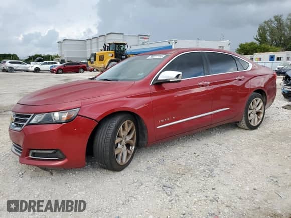 2015 Chevrolet Impala LTZ z VIN 1G1155SL2FU116384, wystawiony jako Copart lot #86077785 z przebiegiem 97 947 mil mil oraz Szkoda całkowita • Salvage title. Historia ofert i sprzedaży dostępna na DreamBid. Obrazek 1.