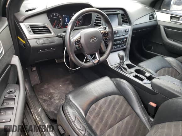 2017 Hyundai Sonata Limited with VIN 5NPE34AB4HH584387, listed as a Copart auction lot 86867084 with 89,609 mi miles and Salvage title. Bid and sale history available at DreamBid. Image 8.