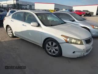 2008 Honda Accord EX z VIN 1HGCP36788A047041, wystawiony jako IAAI lot #43464356 z przebiegiem 395 518 mil mil oraz . Historia ofert i sprzedaży dostępna na DreamBid. Obrazek 1.