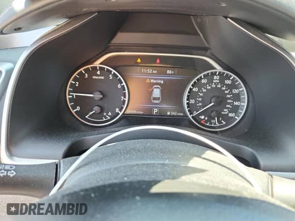 2019 Nissan Murano SV with VIN 5N1AZ2MJ7KN159091, listed as a Copart auction lot 70111295 with 56,446 mi miles and Salvage title. Bid and sale history available at DreamBid. Image 9.