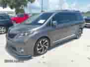2012 Toyota Sienna SE with VIN 5TDXK3DC8CS248769, listed as a IAAI auction lot 42853132 with 192,225 mi miles and . Bid and sale history available at DreamBid. Image 2.