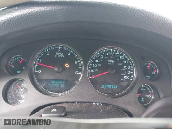 2007 Chevrolet Tahoe LS with VIN 1GNEC13J57J127202, listed as a IAAI auction lot 41209332 with 279,642 mi miles and . Bid and sale history available at DreamBid. Image 7.