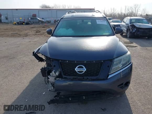 2013 Nissan Pathfinder SV with VIN 5N1AR2MM5DC650199, listed as a IAAI auction lot 41758539 with 172,568 mi miles and . Bid and sale history available at DreamBid. Image 12.