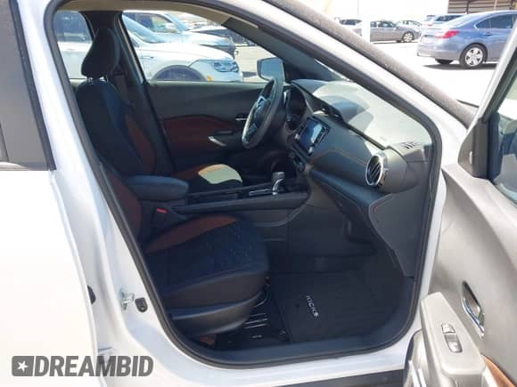 2024 Nissan Kicks SR with VIN 3N1CP5DV6RL535820, listed as a IAAI auction lot 43188034 with 6,519 mi miles and . Bid and sale history available at DreamBid. Image 5.