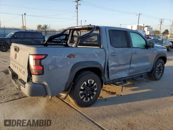 2023 Nissan Frontier Pro-4X с VIN 1N6ED1EK6PN631338, выставлен на аукционе Copart как лот 90085105 с пробегом 11 519 миль миль и Списание • Salvage title. История ставок и продаж доступна на DreamBid. Изображение 3.
