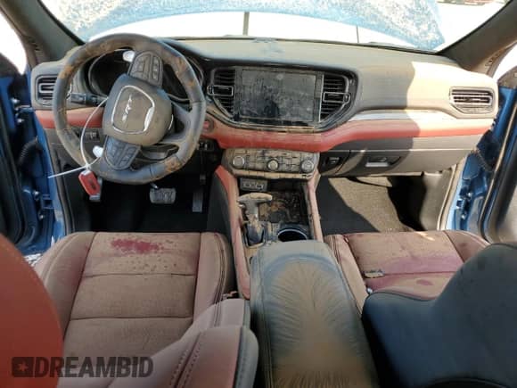 2024 Dodge Durango SRT Hellcat Premium with VIN 1C4SDJH97RC222388, listed as a Copart auction lot 62879794 with Not provided miles and Salvage title. Bid and sale history available at DreamBid. Image 8.
