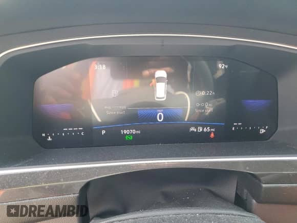 2023 Volkswagen Tiguan S с VIN 3VVRB7AX8PM117842, выставлен на аукционе Copart как лот 68022765 с пробегом 19 070 миль миль и Списание • Salvage title. История ставок и продаж доступна на DreamBid. Изображение 9.